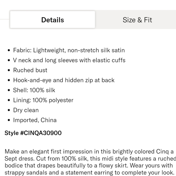 Cinq a Sept 100% Silk Zosia Satin Chartreuse Dress - Picture 8 of 8